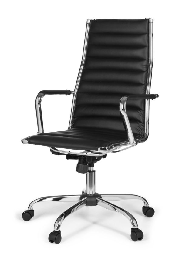 Office Ergonomic Chair Geneva 1 Black X-Xl 110 Kg Height Adjustable Swivel Chair 10219 002 1