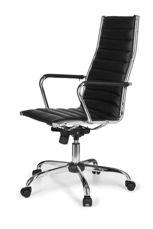 Office Ergonomic Chair Geneva 1 Black X-Xl 110 Kg Height Adjustable Swivel Chair 10219 005