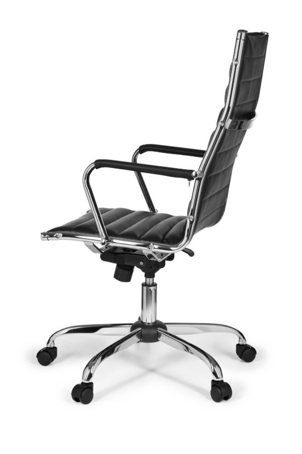 Office Ergonomic Chair Geneva 1 Black X-Xl 110 Kg Height Adjustable Swivel Chair 10219 008