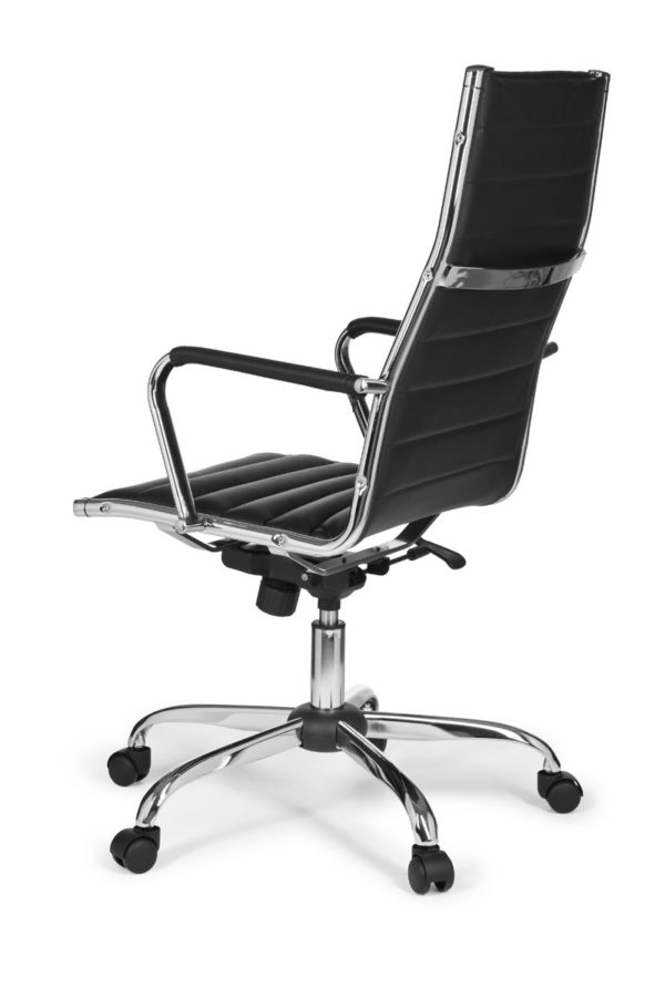 Office Ergonomic Chair Geneva 1 Black X-Xl 110 Kg Height Adjustable Swivel Chair 10219 009