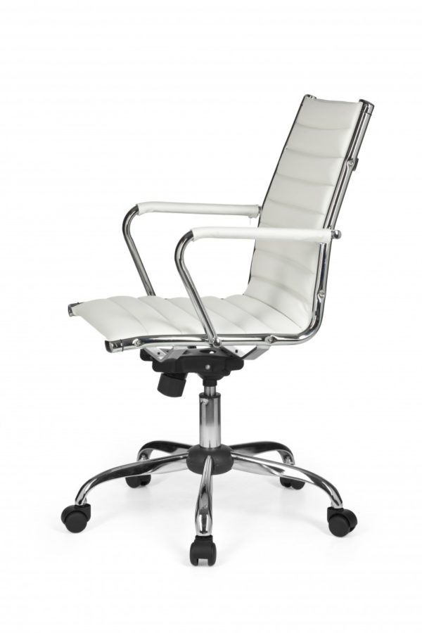 Office Desk Ergonomic Chair Genf 2 White X-Xl 110 Kg Executive Chair 10222 Amstyle Genf 2 Buerostuhl Leder Optik 7