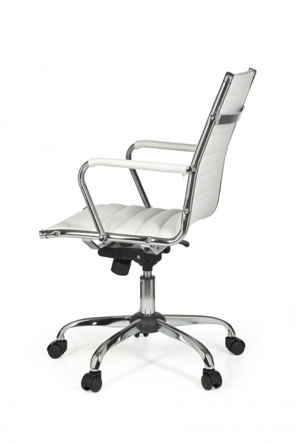 Office Desk Ergonomic Chair Genf 2 White X-Xl 110 Kg Executive Chair 10222 Amstyle Genf 2 Buerostuhl Leder Optik 9