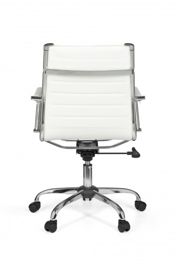 Office Desk Ergonomic Chair Genf 2 White X-Xl 110 Kg Executive Chair 10222 Amstyle Genf 2 Buerostuhl Leder Optik 14