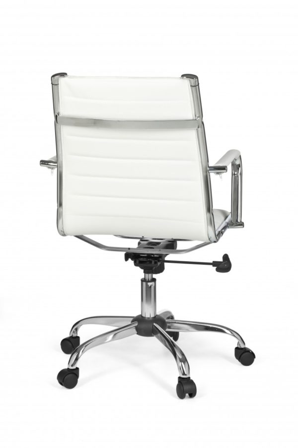 Office Desk Ergonomic Chair Genf 2 White X-Xl 110 Kg Executive Chair 10222 Amstyle Genf 2 Buerostuhl Leder Optik 15