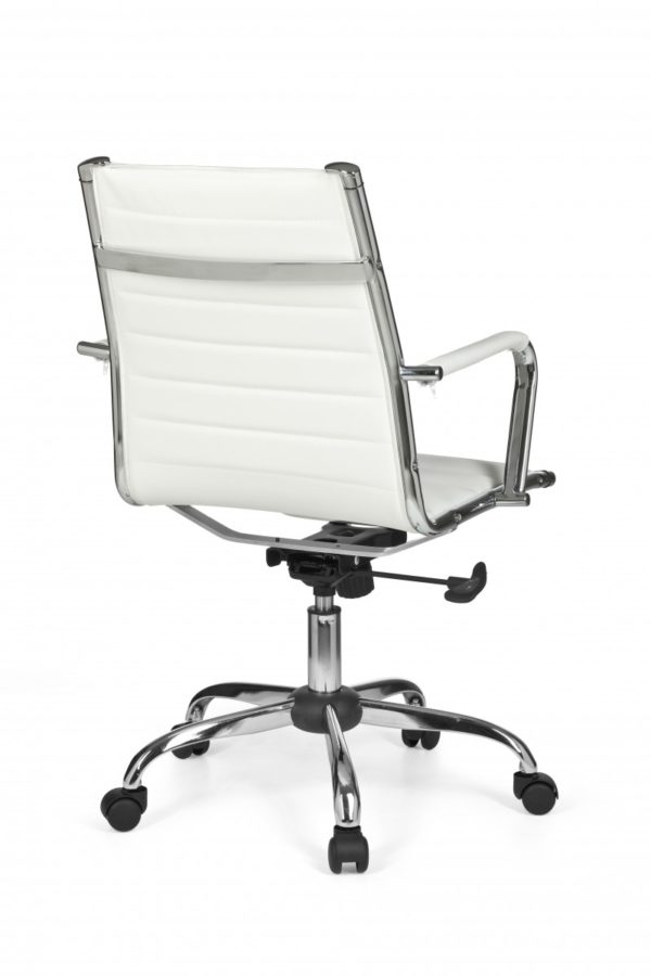 Office Desk Ergonomic Chair Genf 2 White X-Xl 110 Kg Executive Chair 10222 Amstyle Genf 2 Buerostuhl Leder Optik 16