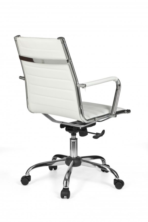 Office Desk Ergonomic Chair Genf 2 White X-Xl 110 Kg Executive Chair 10222 Amstyle Genf 2 Buerostuhl Leder Optik 17