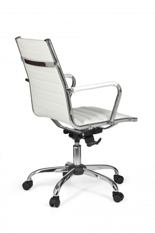 Office Desk Ergonomic Chair Genf 2 White X-Xl 110 Kg Executive Chair 10222 Amstyle Genf 2 Buerostuhl Leder Optik 18