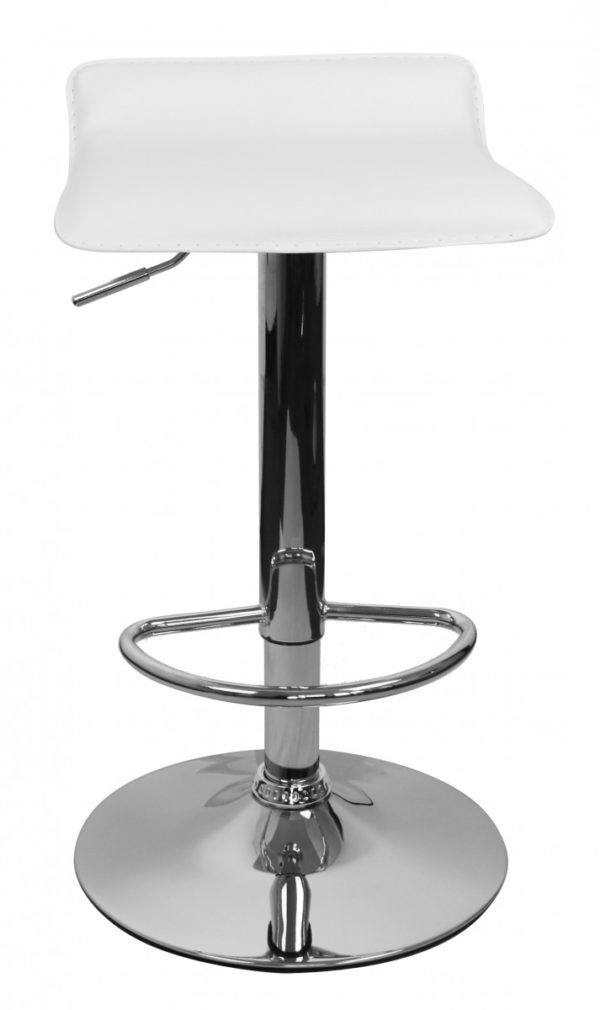 Изысканное Барное Кресло Ibiza Белое 12248 Amstyle Ibiza Barhocker Leder Optik Weiss B 1