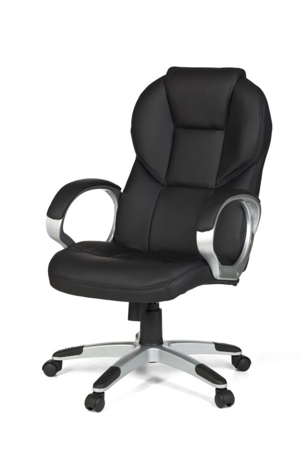 Boss Office Ergonomic Chair Matera Black, Desk Chair Xxl Upholstery 120Kg 1335 003
