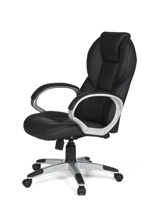 Boss Office Ergonomic Chair Matera Black, Desk Chair Xxl Upholstery 120Kg 1335 005