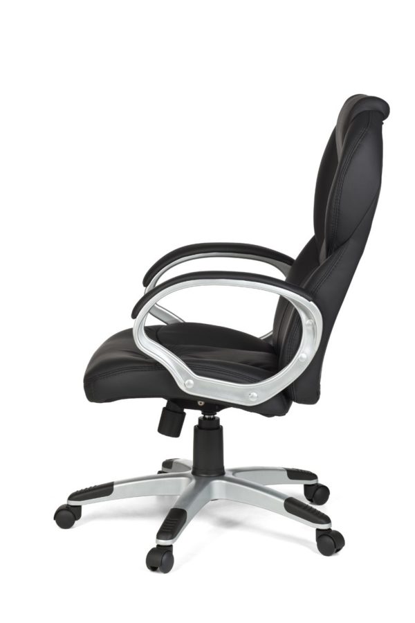 Boss Office Ergonomic Chair Matera Black, Desk Chair Xxl Upholstery 120Kg 1335 007