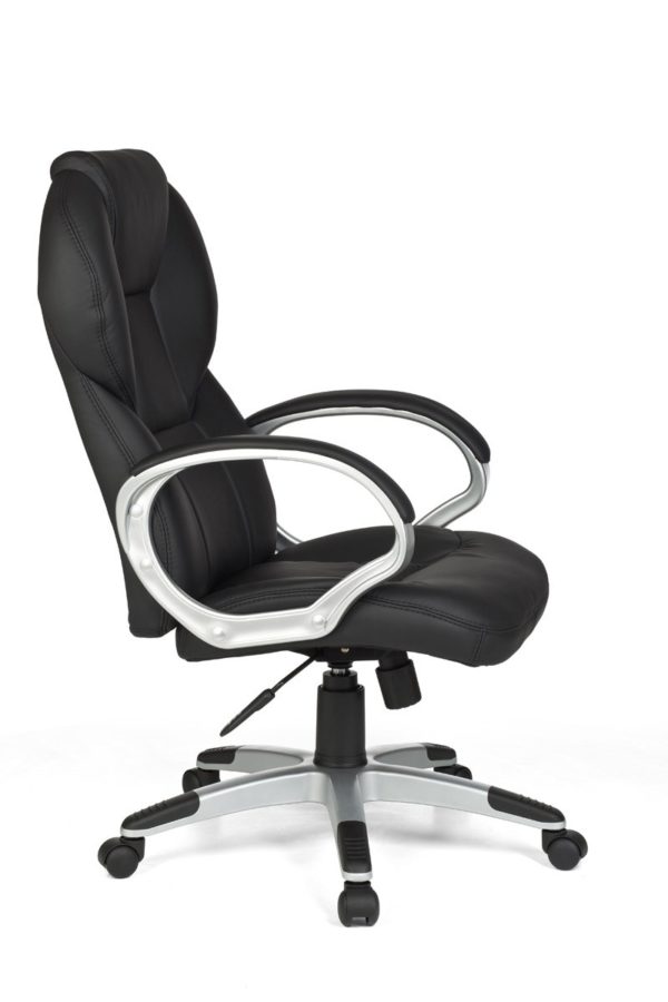 Boss Office Ergonomic Chair Matera Black, Desk Chair Xxl Upholstery 120Kg 1335 020