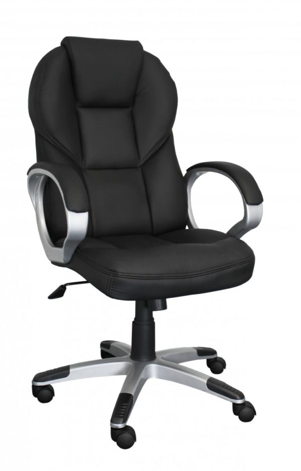 Boss Office Ergonomic Chair Matera Black, Desk Chair Xxl Upholstery 120Kg 1335 Black Groae