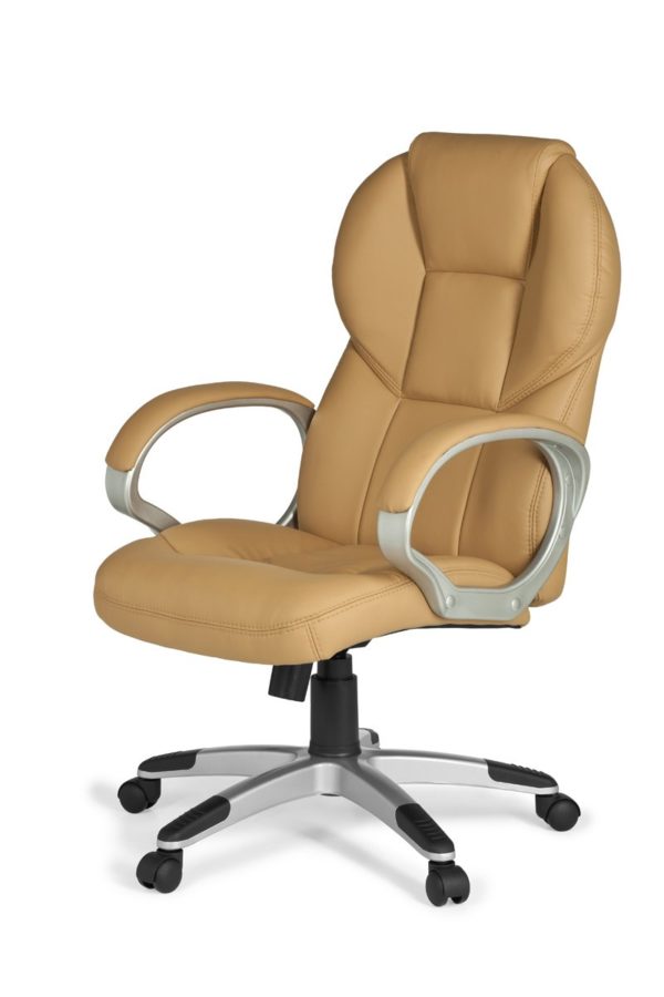 Boss Office Ergonomic Chair Matera Caramel, Desk Chair Xxl Upholstery 120Kg 15766 004