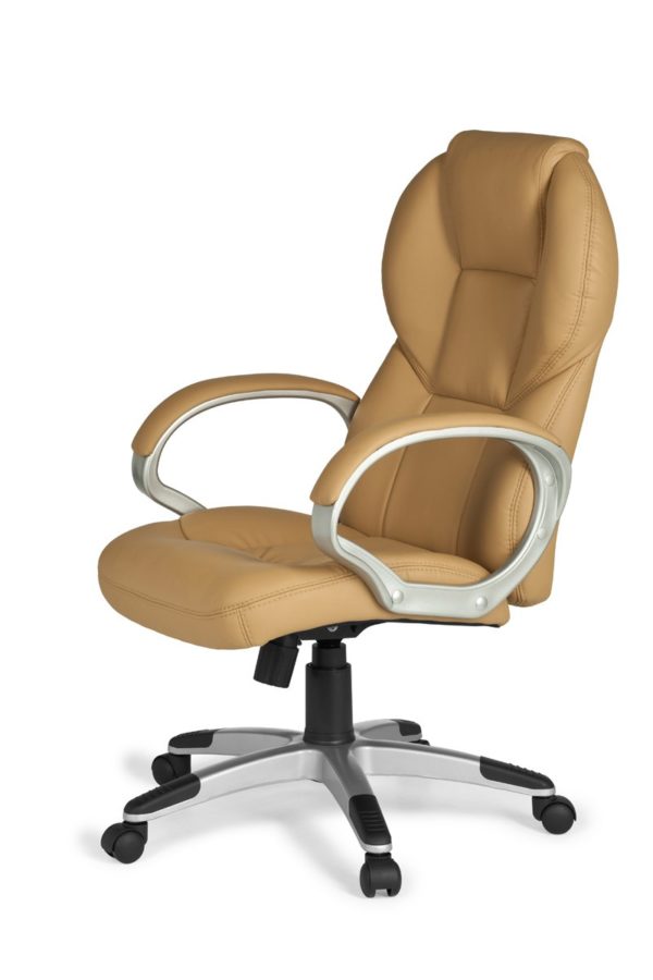 Boss Office Ergonomic Chair Matera Caramel, Desk Chair Xxl Upholstery 120Kg 15766 005