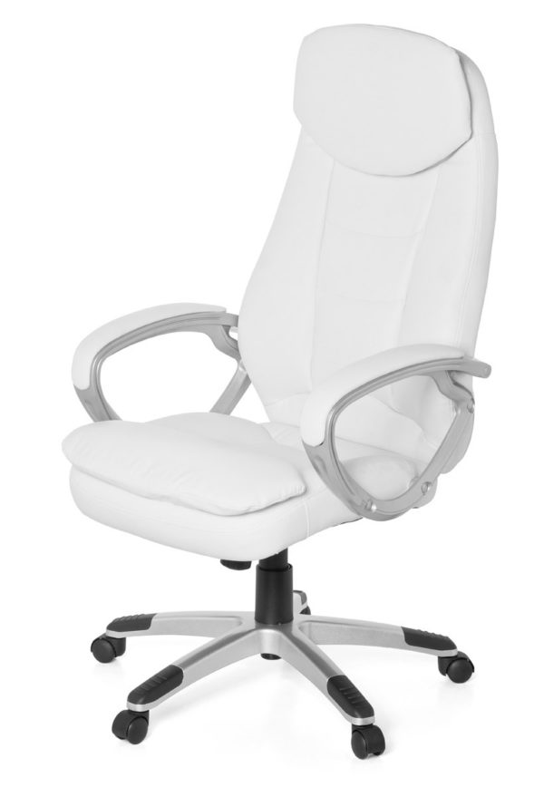 Design Desk Ergonomic Chair Office Chair Cosenza White 120Kg Desk Chair Modern 18967 004
