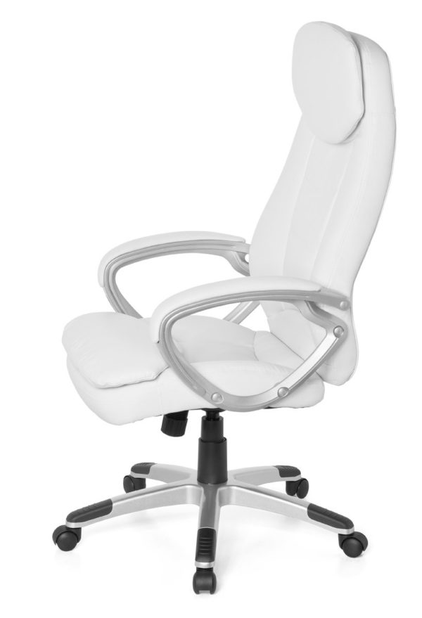 Design Desk Ergonomic Chair Office Chair Cosenza White 120Kg Desk Chair Modern 18967 006