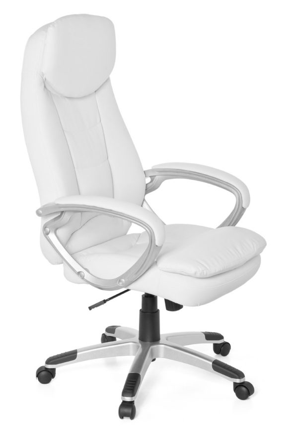 Design Desk Ergonomic Chair Office Chair Cosenza White 120Kg Desk Chair Modern 18967 021