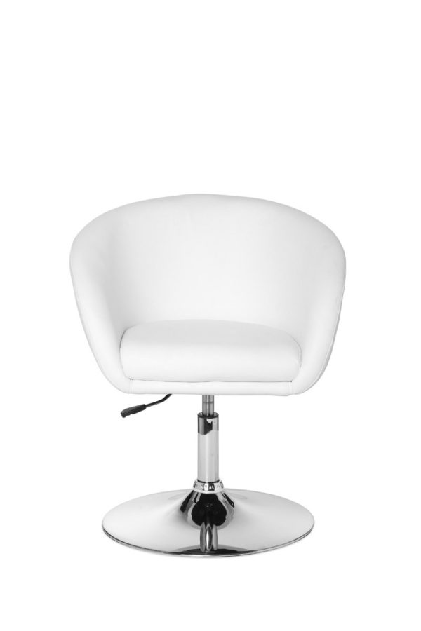 Design Relax Armchair Spm2.158 Lounge Armchair Synthetic Leather Cocktail Armchair White 18981 001