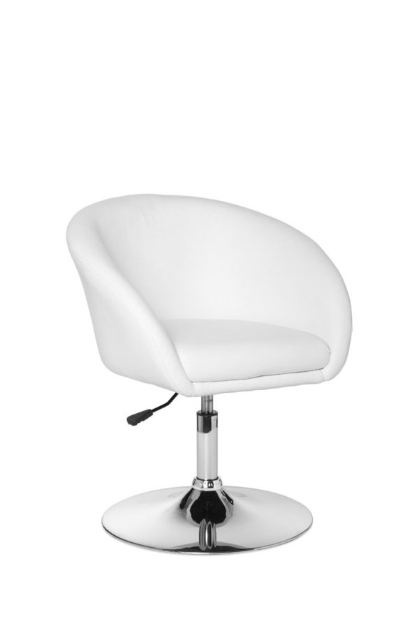 Design Relax Armchair Spm2.158 Lounge Armchair Synthetic Leather Cocktail Armchair White 18981 023