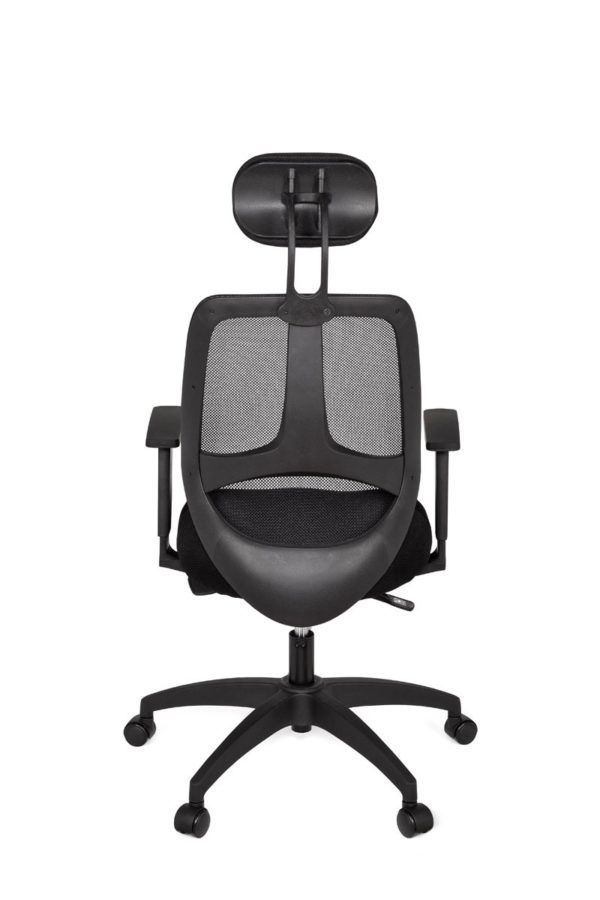 Office Desk Ergonomic Chair Florence Deluxe Black Executive 18995 013