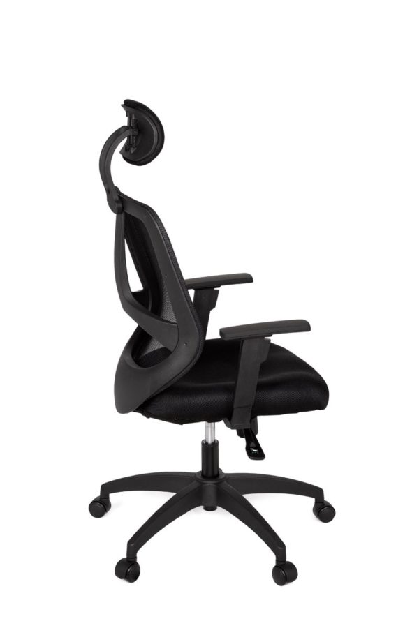 Office Desk Ergonomic Chair Florence Deluxe Black Executive 18995 018