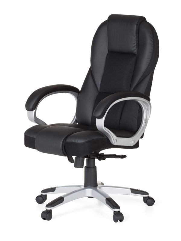 Office Desk Ergonomic Chair Race Black Gaming Executive Synchronous Mechanism 18998 004