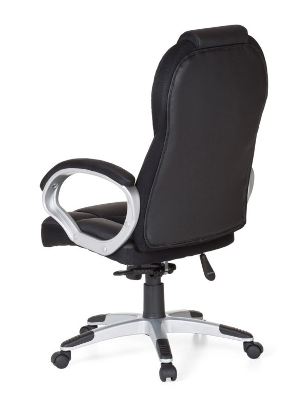 Office Desk Ergonomic Chair Race Black Gaming Executive Synchronous Mechanism 18998 010