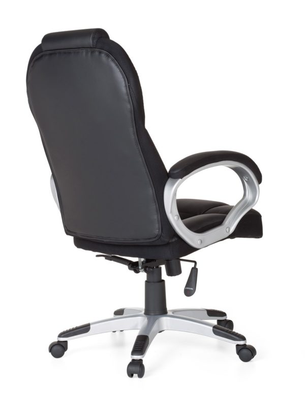 Office Desk Ergonomic Chair Race Black Gaming Executive Synchronous Mechanism 18998 016