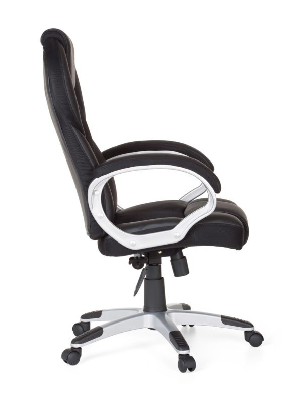 Office Desk Ergonomic Chair Race Black Gaming Executive Synchronous Mechanism 18998 019