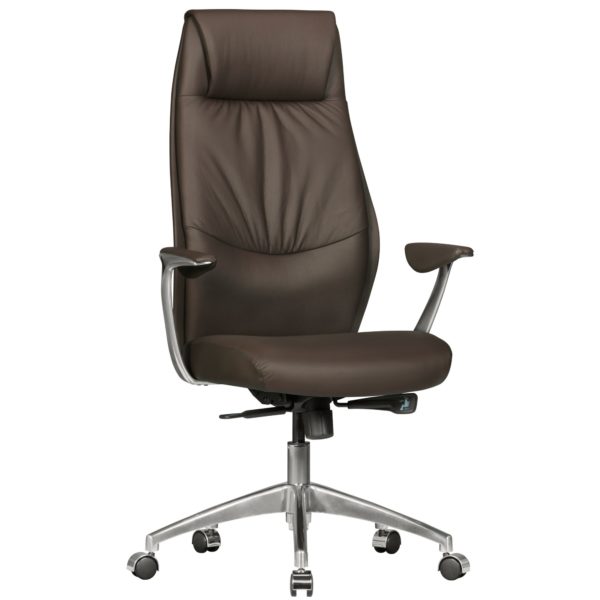 Leather Office Desk Ergonomic Chair Oxford 1 Brown X-Xl 120 Kg Headrest High 19011 Amstyle Buerostuhl Oxford 1 Echtleder Braun 7