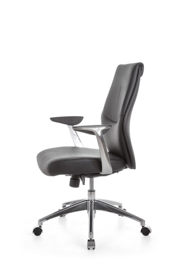 Leather X-Xl Office Chair Ergonomic Oxford 2 Black Desk Chair X-Xl 120Kg Synchronous Mechanism Executive Armchair Headrest Ergo 19012 006