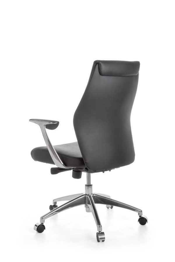 Leather X-Xl Office Chair Ergonomic Oxford 2 Black Desk Chair X-Xl 120Kg Synchronous Mechanism Executive Armchair Headrest Ergo 19012 010