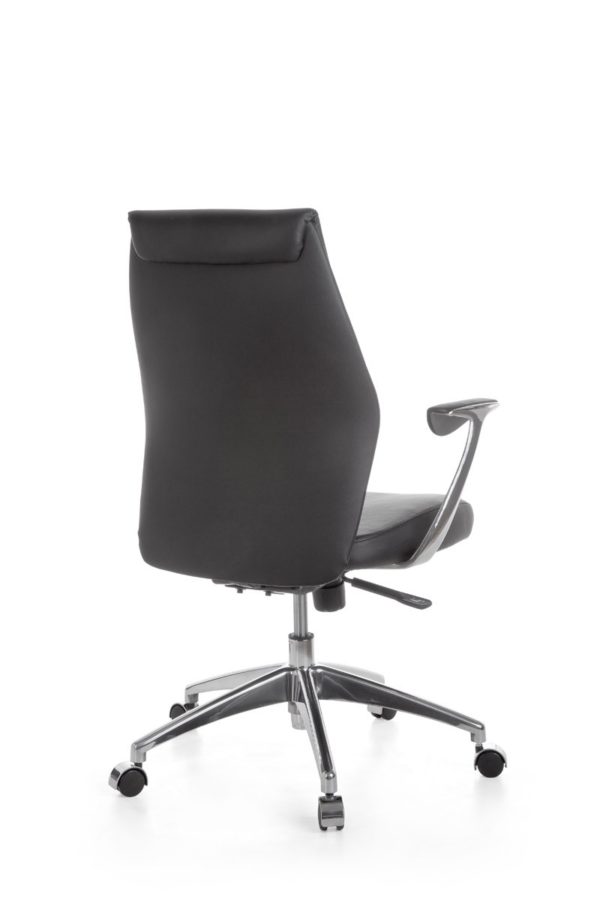 Leather X-Xl Office Chair Ergonomic Oxford 2 Black Desk Chair X-Xl 120Kg Synchronous Mechanism Executive Armchair Headrest Ergo 19012 015