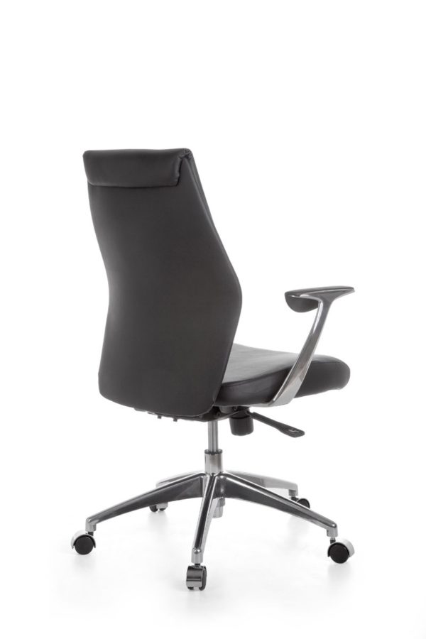 Leather X-Xl Office Chair Ergonomic Oxford 2 Black Desk Chair X-Xl 120Kg Synchronous Mechanism Executive Armchair Headrest Ergo 19012 016
