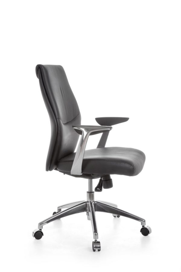 Leather X-Xl Office Chair Ergonomic Oxford 2 Black Desk Chair X-Xl 120Kg Synchronous Mechanism Executive Armchair Headrest Ergo 19012 020