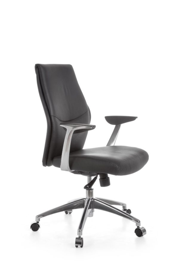 Leather X-Xl Office Chair Ergonomic Oxford 2 Black Desk Chair X-Xl 120Kg Synchronous Mechanism Executive Armchair Headrest Ergo 19012 021