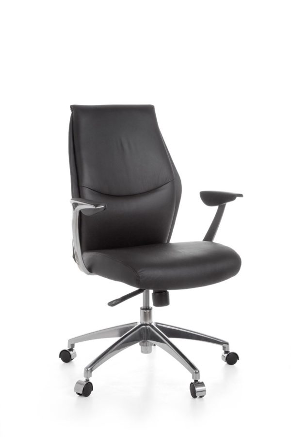 Leather X-Xl Office Chair Ergonomic Oxford 2 Black Desk Chair X-Xl 120Kg Synchronous Mechanism Executive Armchair Headrest Ergo 19012 023