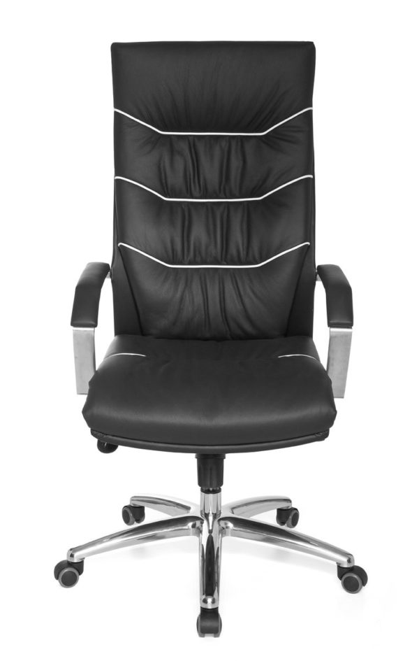 Leather X-Xl Office Chair Ferrol Ergonomic Executive Armchair High Back 22823 001