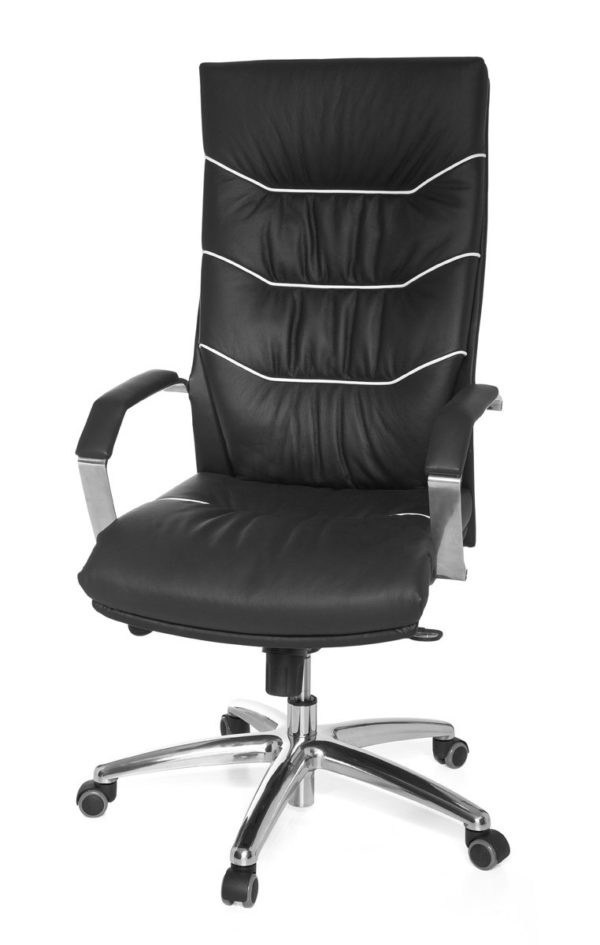 Leather X-Xl Office Chair Ferrol Ergonomic Executive Armchair High Back 22823 002