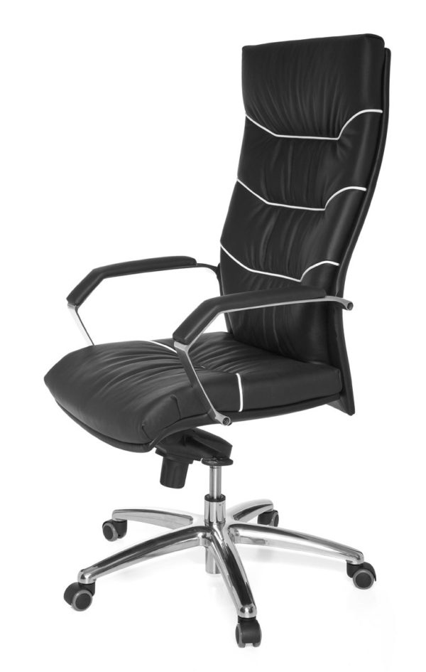 Leather X-Xl Office Chair Ferrol Ergonomic Executive Armchair High Back 22823 005