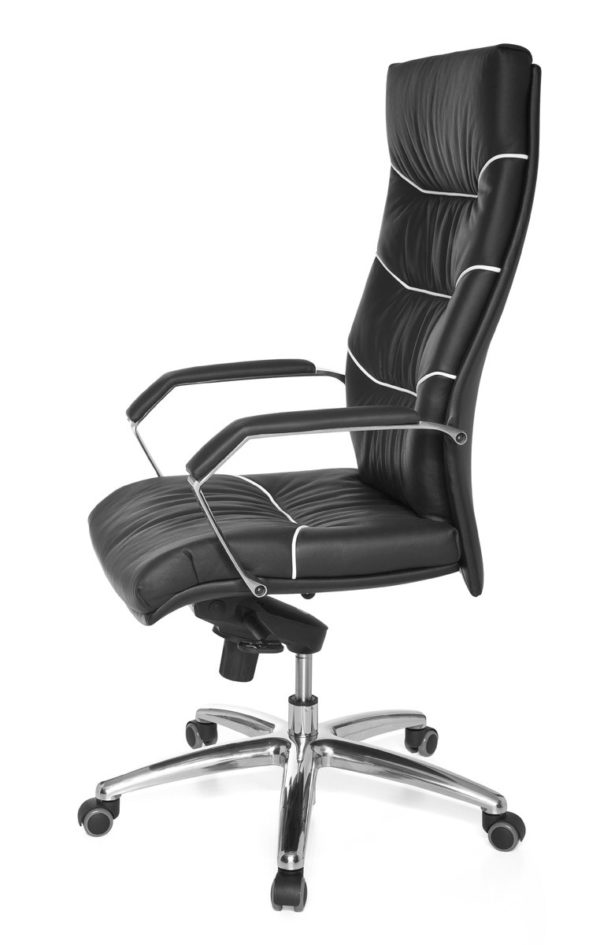Leather X-Xl Office Chair Ferrol Ergonomic Executive Armchair High Back 22823 006