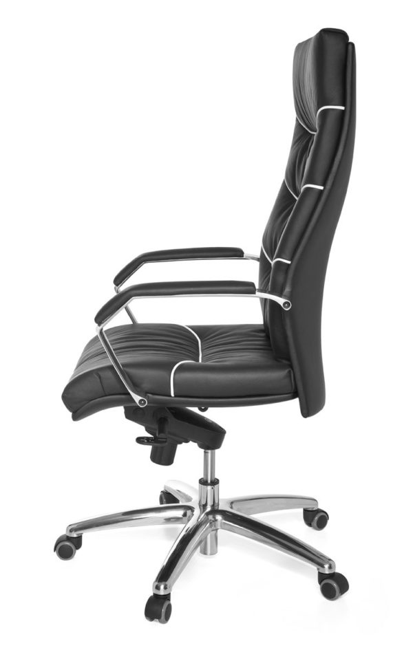 Leather X-Xl Office Chair Ferrol Ergonomic Executive Armchair High Back 22823 007