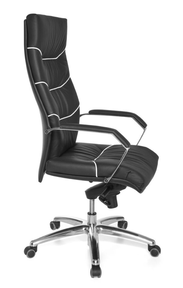 Leather X-Xl Office Chair Ferrol Ergonomic Executive Armchair High Back 22823 020