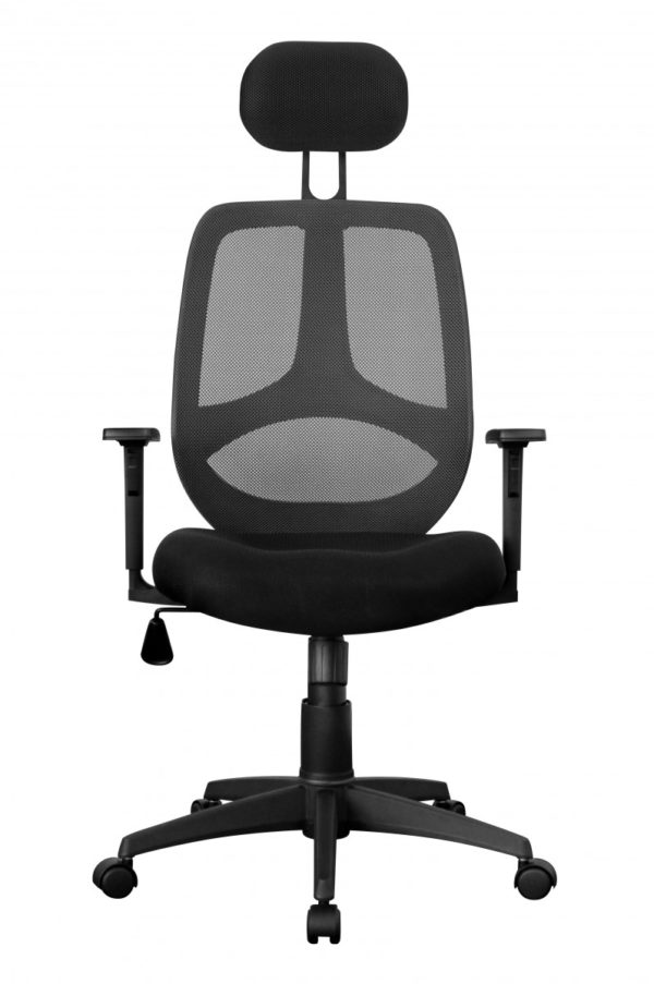Boss Desk Ergonomic Chair Florence 2 Armrest Black Executive Chair Swivel Chair Headrest X-Xl 30274 Spm1 206 1
