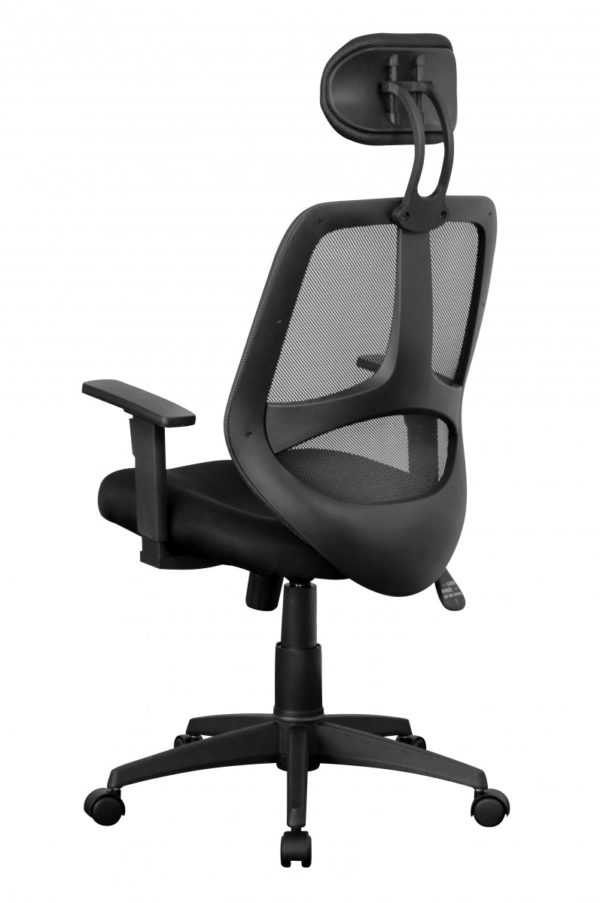 Boss Desk Ergonomic Chair Florence 2 Armrest Black Executive Chair Swivel Chair Headrest X-Xl 30274 Spm1 206 6