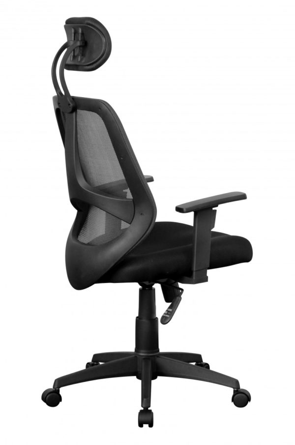 Boss Desk Ergonomic Chair Florence 2 Armrest Black Executive Chair Swivel Chair Headrest X-Xl 30274 Spm1 206 9