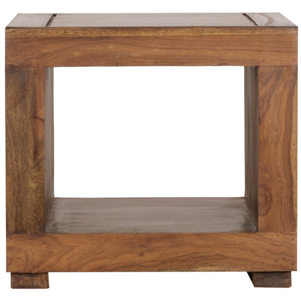 Coffee Table Solid Wood Sheesham 50 Cm Design Style Table 31321 Wohnling Couchtisch Mumbai Massiv Holz Shee 5