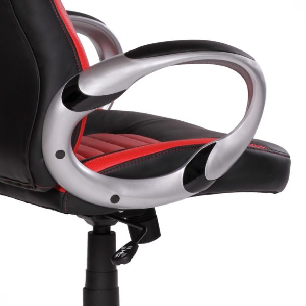 Office Boss Desk Ergonomic Chair With Armrests Executive Racer Red Gaming 32153 Amstyle Buerostuhl Racer Rot Gaming Chefses 5