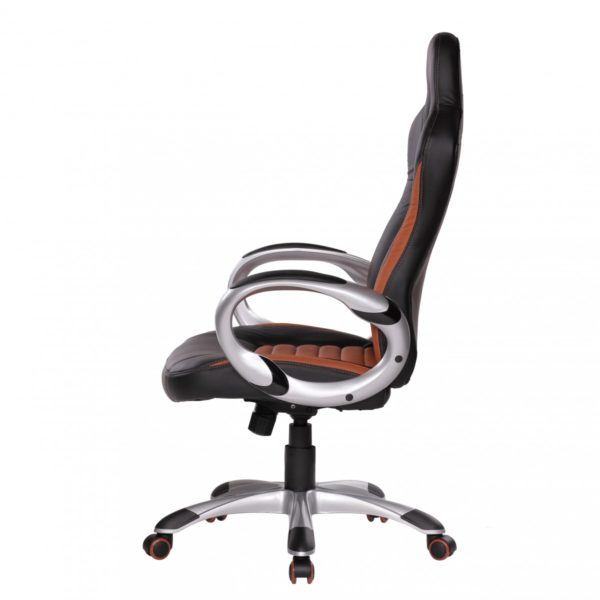 Office Boss Desk Ergonomic Chair With Armrests Executive Racer Caramel 32155 Amstyle Buerostuhl Racer Caramel Gaming Che 8